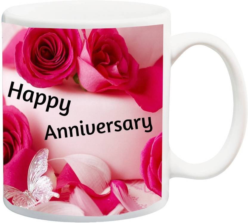 Fantaboy "Warm Wishes On Your Anniversary" Printed Coffee Mug