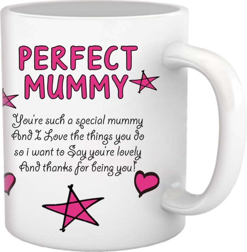 Fantaboy "Perfect Mummy Quote" Printed Coffee Mug