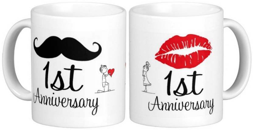 Fantaboy Mr And Mrs Anniversary Couple Printed Coffee Mug