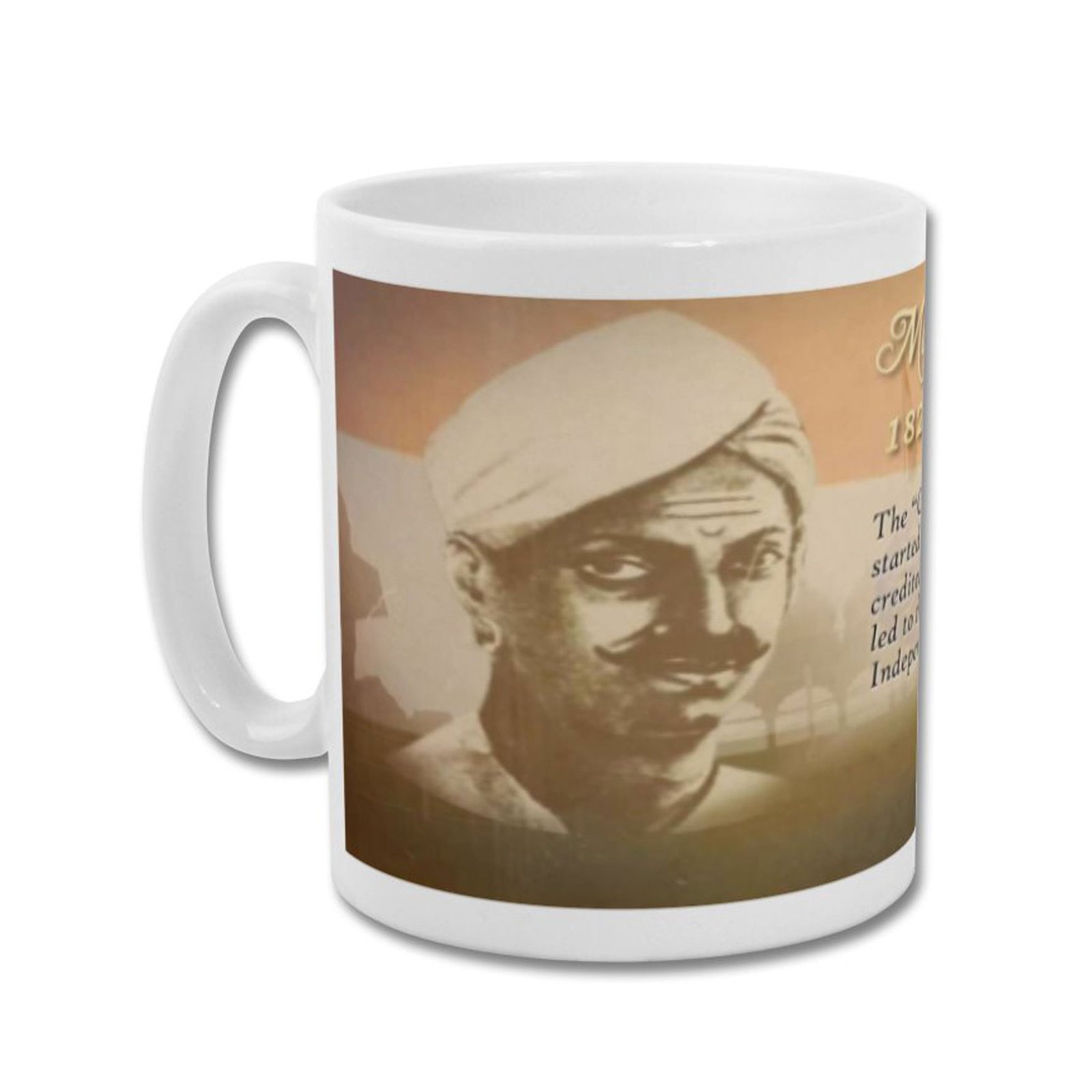 Fantaboy Freedom Fighter Bhagat Singh printed Coffee Mug