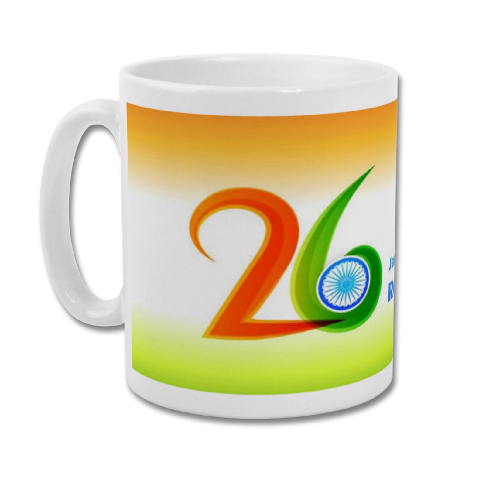 Fantaboy Tricolored 26 Republic Day printed Coffee Mug