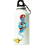 Fantaboy Beautiful "Genie" Printed Sipper Bottle (7x7 Inch)