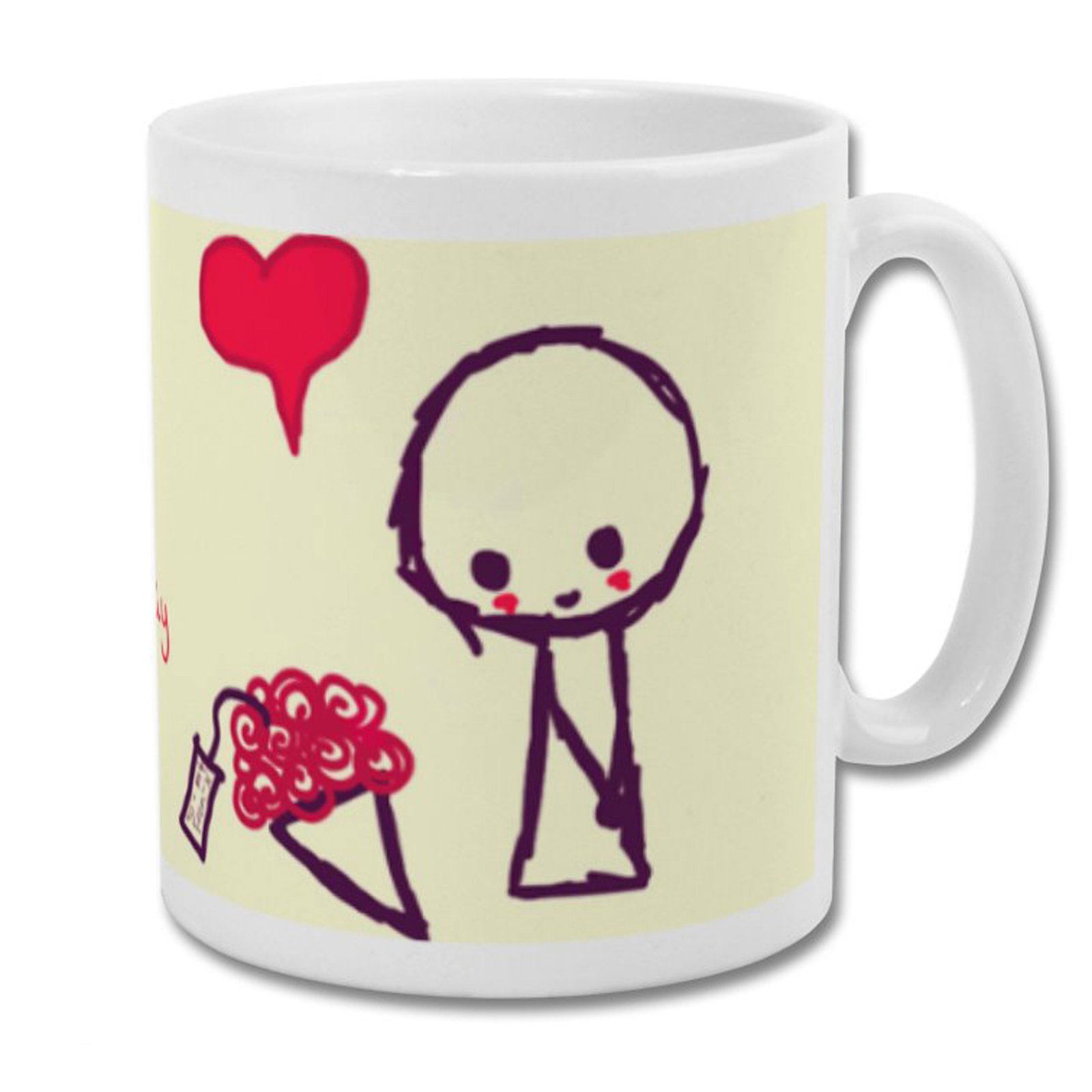 Fantaboy Valentine Bouquet printed Coffee Mug
