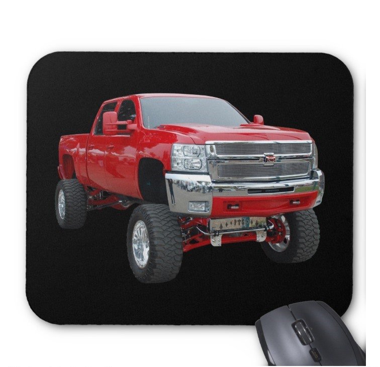 Fantaboy 4x4 Truck Print Mouse Pad