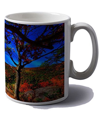 Fantaboy Countryside Scenery Printed Ceramic Coffee Mug