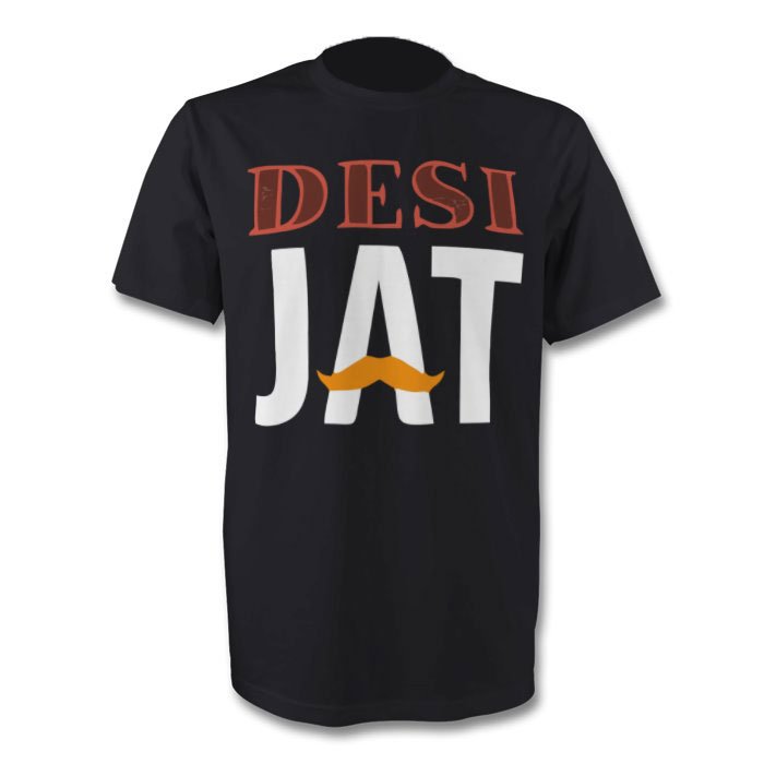 Fantaboy Desi Jat Printed T-Shirt