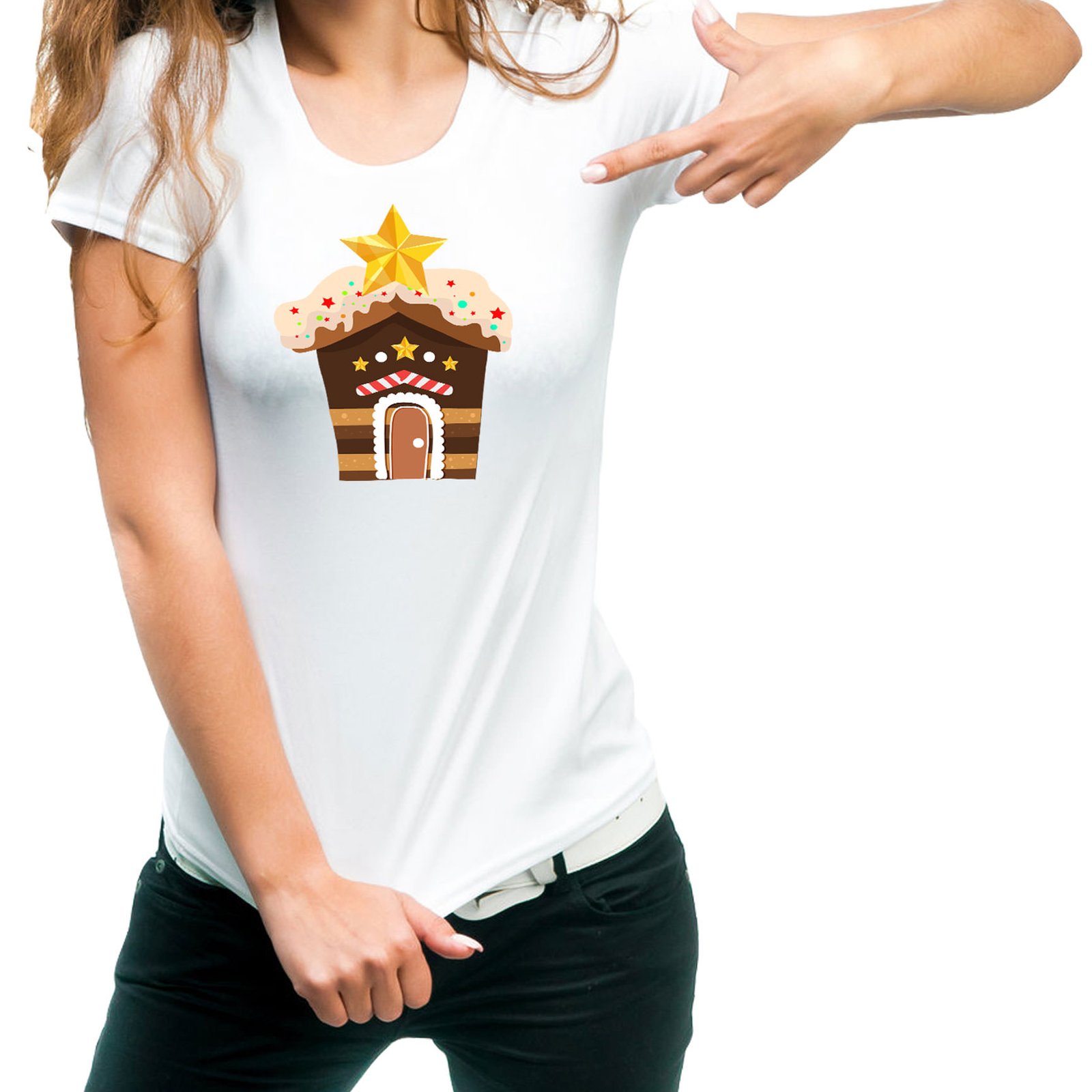 Fantaboy Christmas Cookie Printed T-shirt