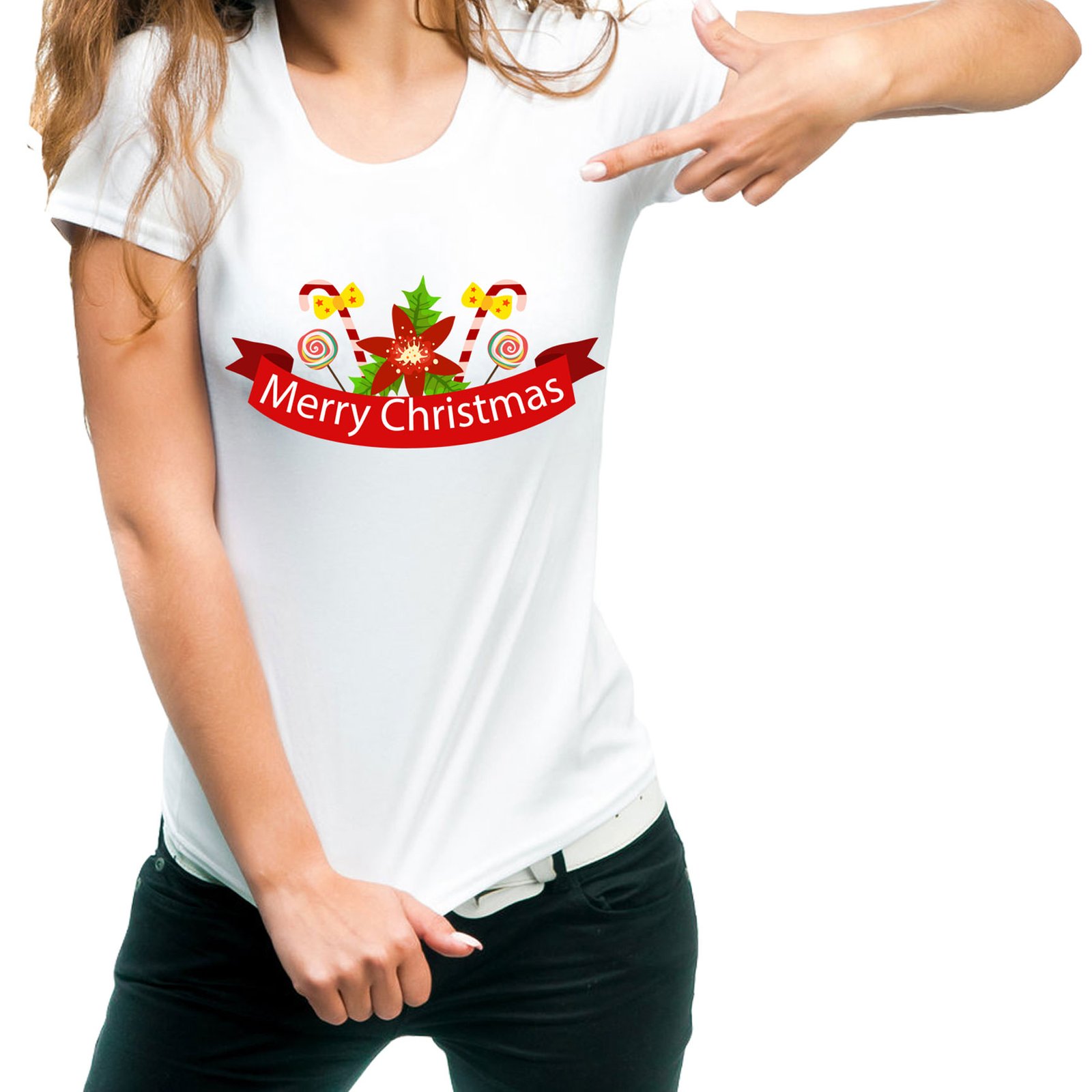 Fantaboy Marry Christmas Printed T-shirt