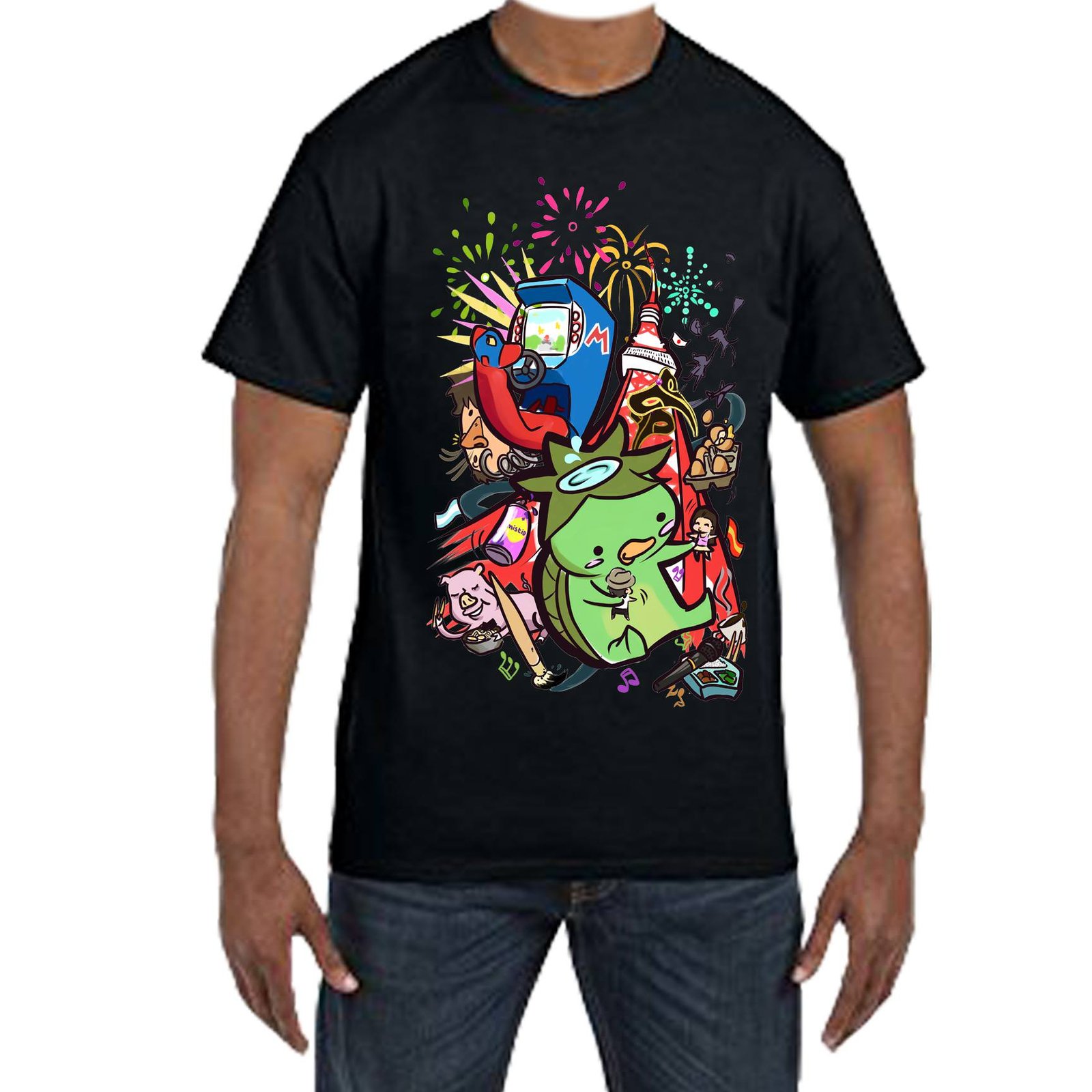 Fantaboy Celebration Printed T-shirt 