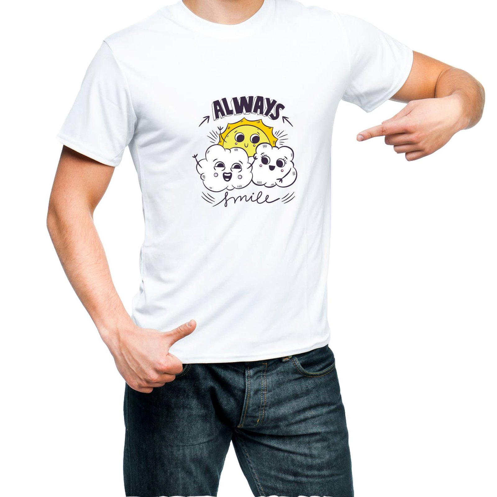 Fantaboy Always Smile Printed T-shirt