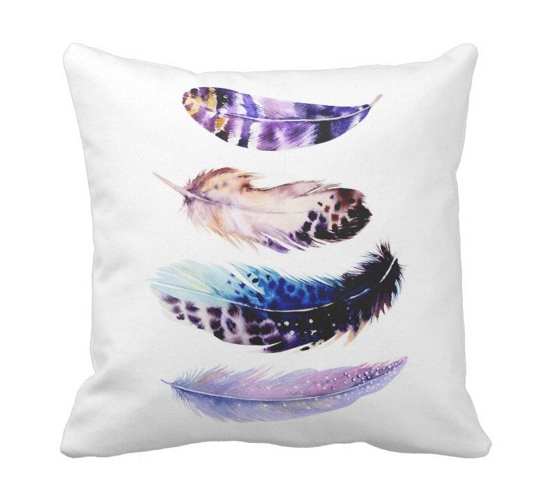 Fantaboy Feather, A Decorative Cushion Cover