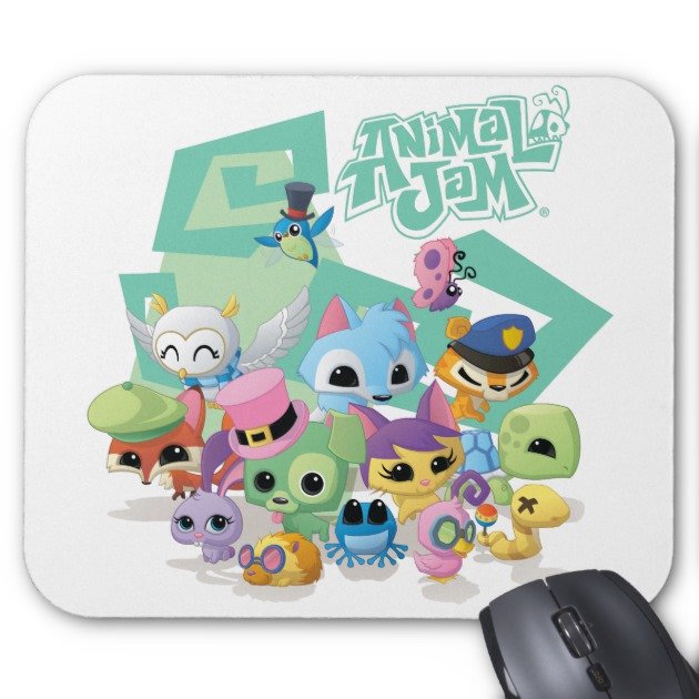 Fantaboy Animal  Jam Pets Mouse Pad