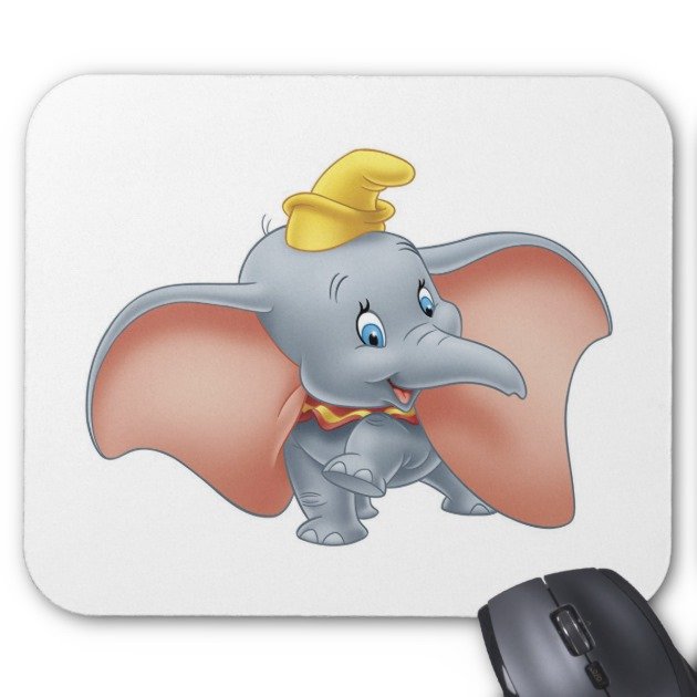 Fantaboy Baby Dumbo Walking Mouse Pad