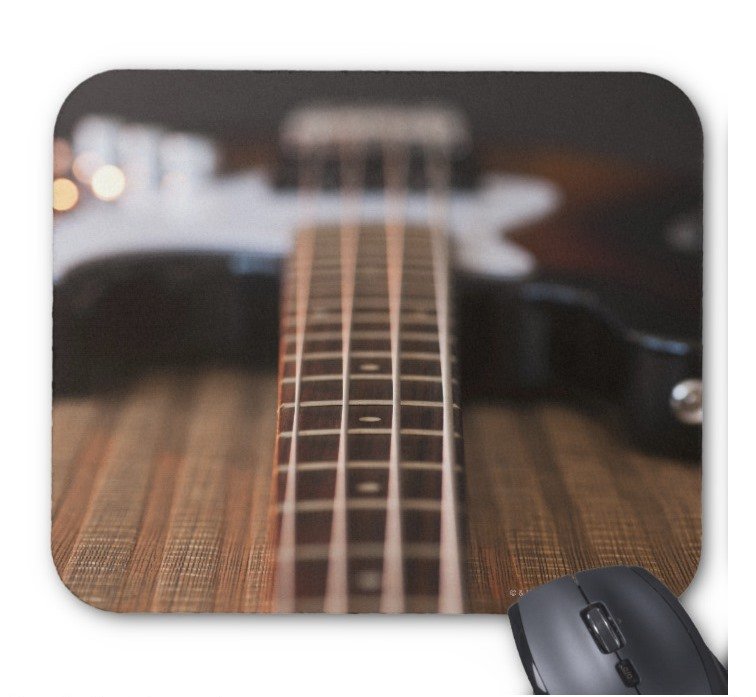 Fantaboy Bass Guitar Mouse Pad