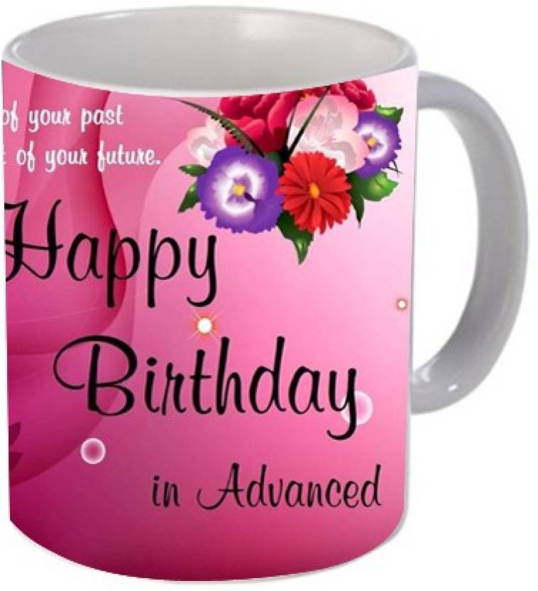 Fantaboy Happy Birthday in Advanced Printed Coffee Mug