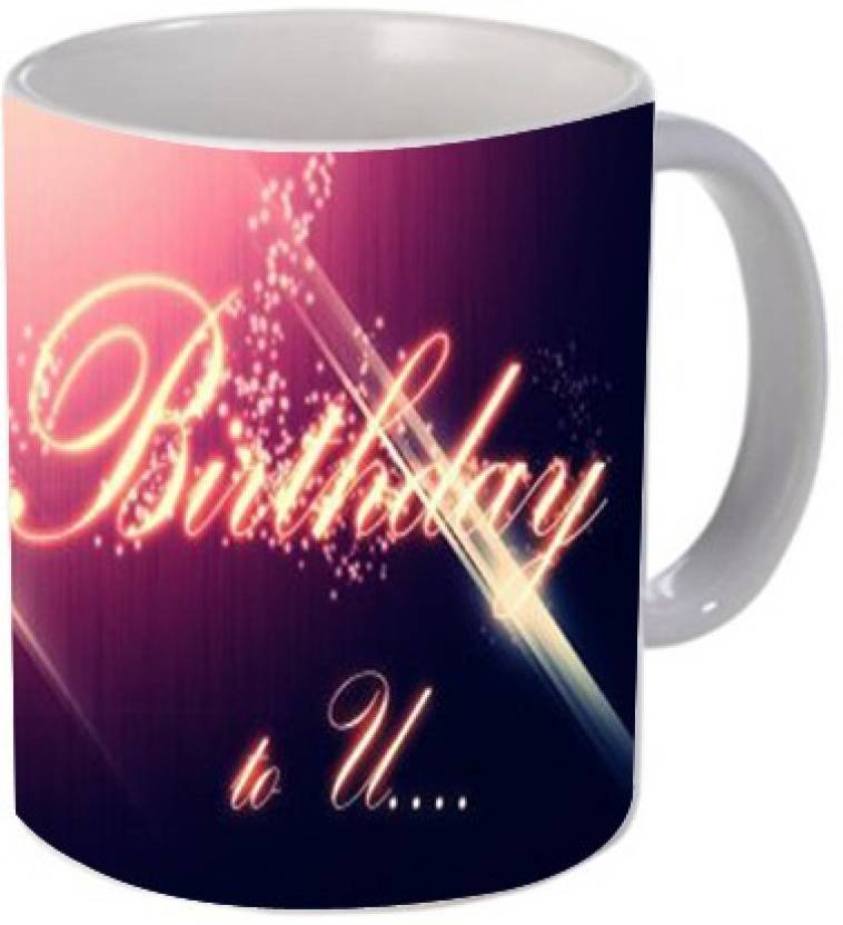 Fantaboy Happy Birthday To U.. Multicolor Printed Coffee Mug