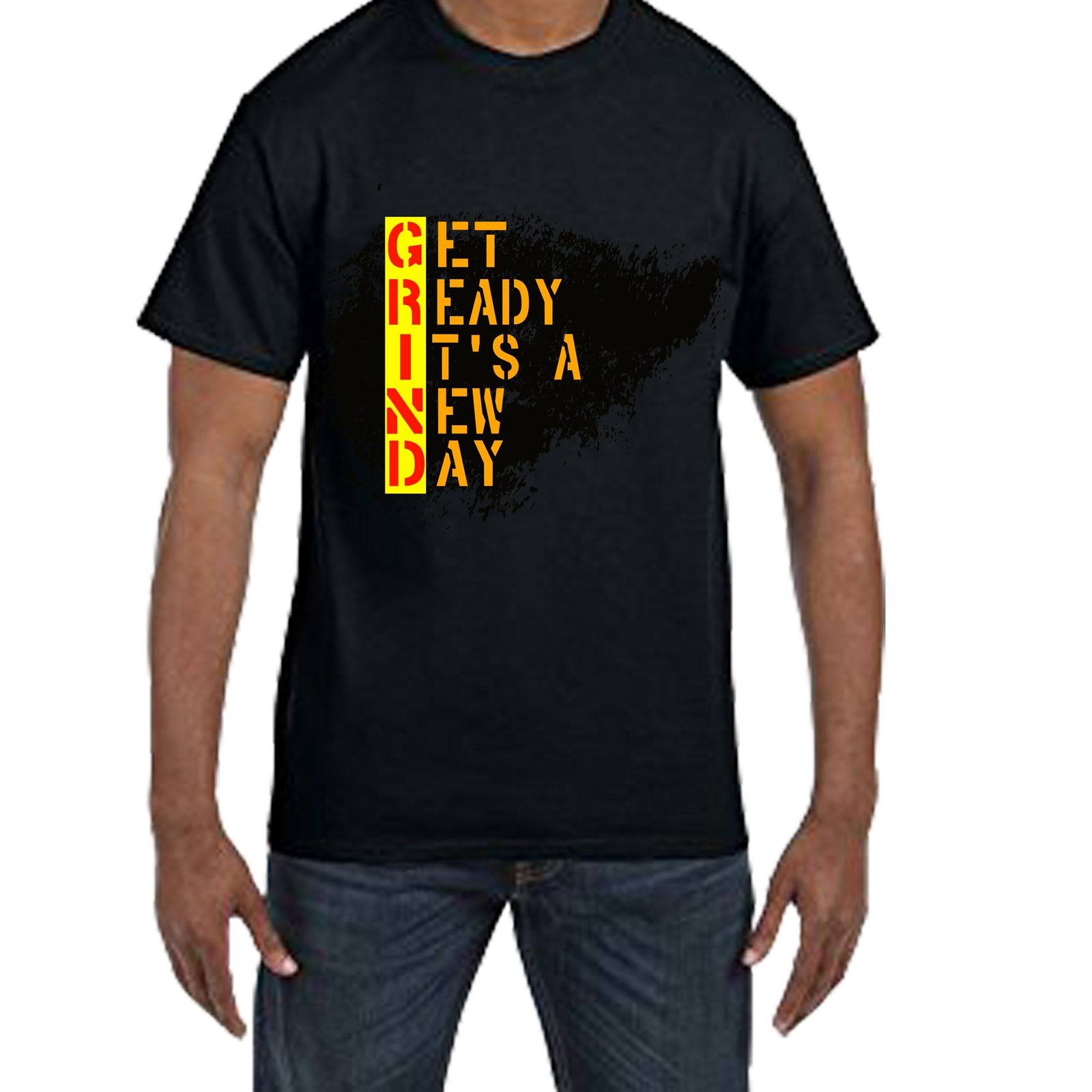 Fantaboy Get Ready It's New Day Printed T-shirt