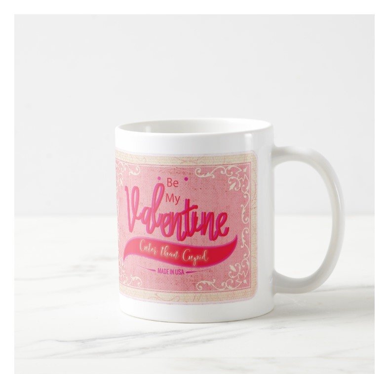 Fantaboy Cuter Than Cupid Valentine Ceramic Mug