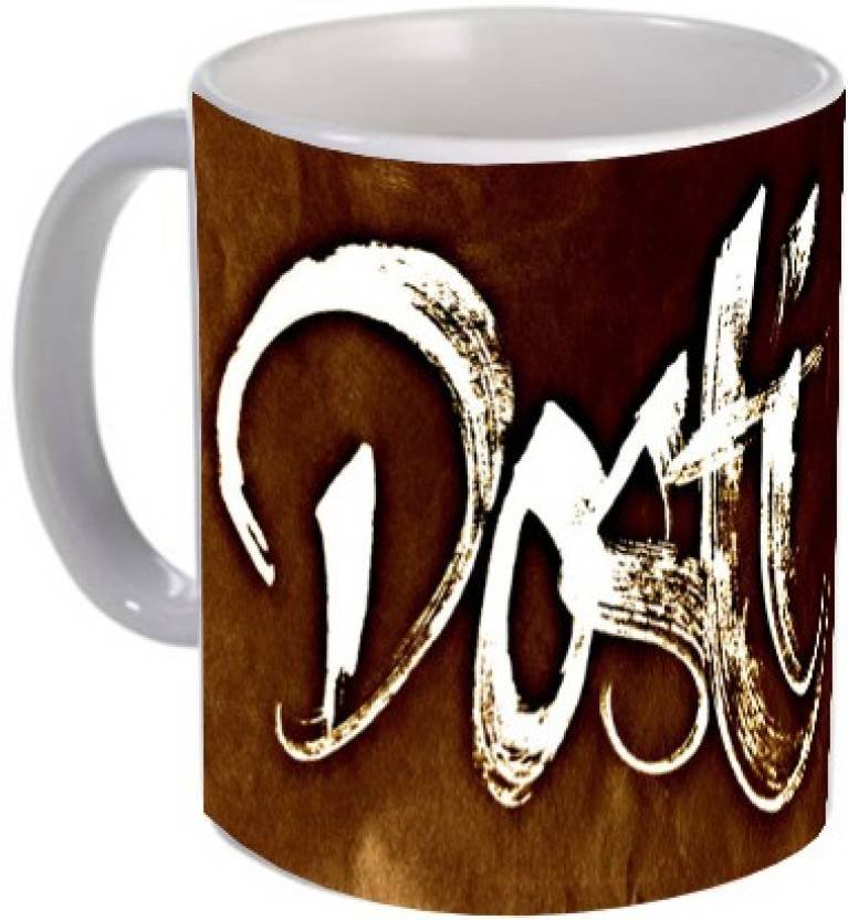 Fantaboy Best Dosti Printed Coffee Mug