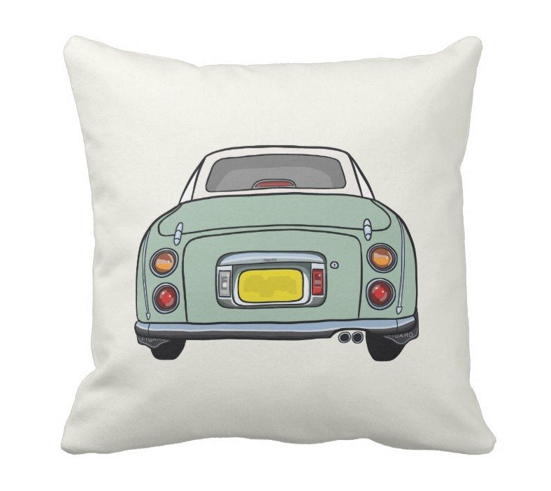 Fantaboy Emerald Green Nissan Figaro Cushion Cover