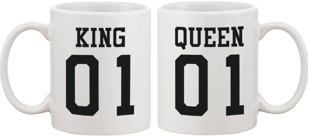 Fantaboy King 01 and Queen 01 Couple Ceramic Mug