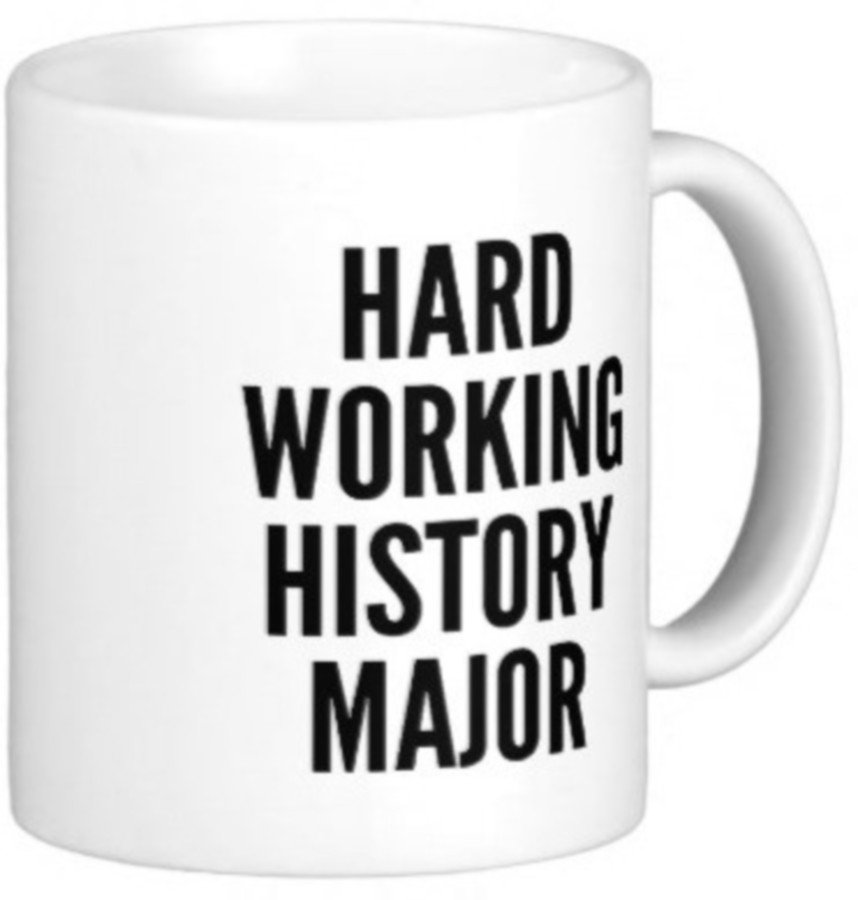 Fantaboy Hard Working Quote Ceramic Mug