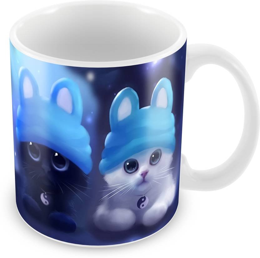 Fantaboy  Innocent Baby Cats Printed Coffee Mug