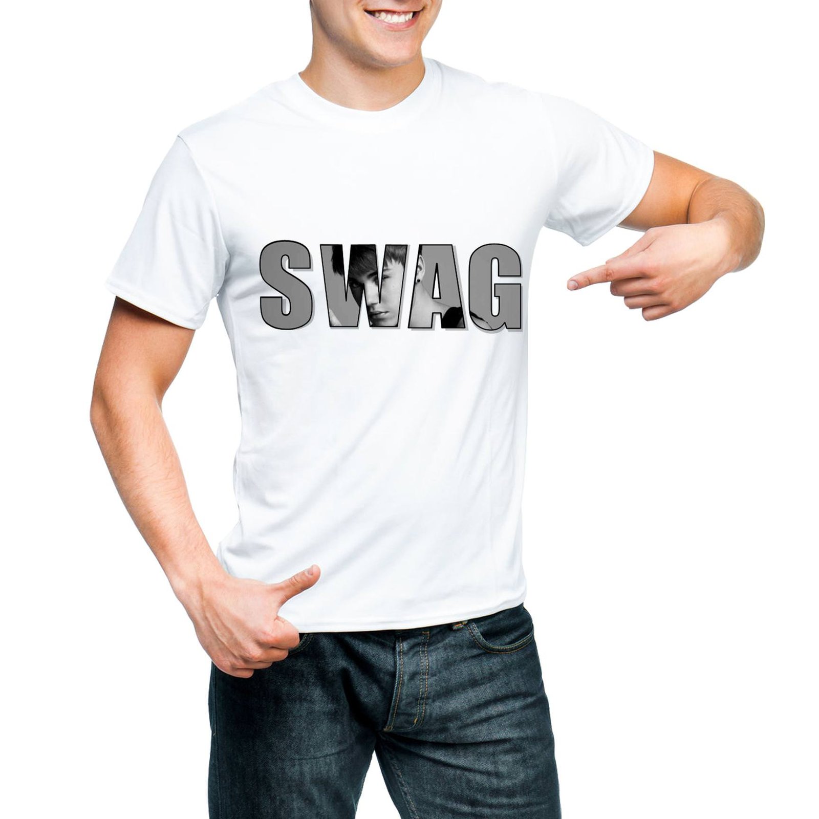 Fantaboy Swag Printed T-shirt