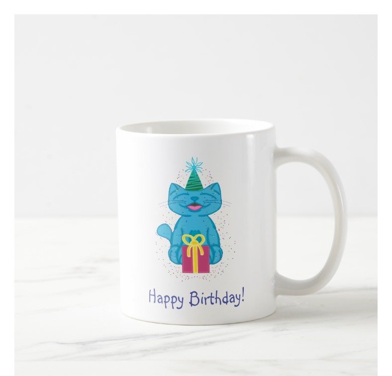 Fantaboy Milo Wishes Happy Birthday Coffee Mug