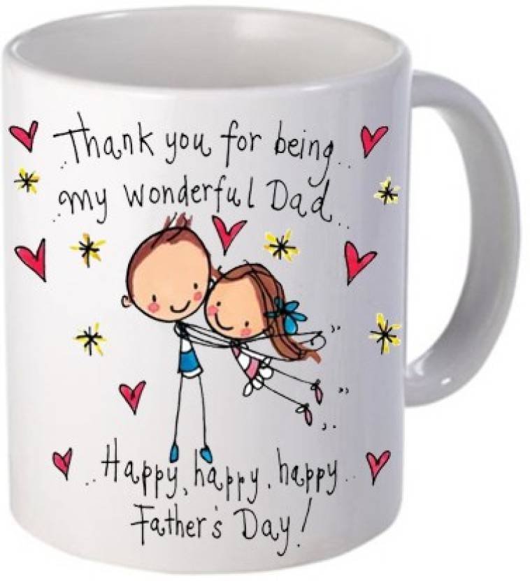 Fantaboy Best "Father's Day" Printed Coffee Mug
