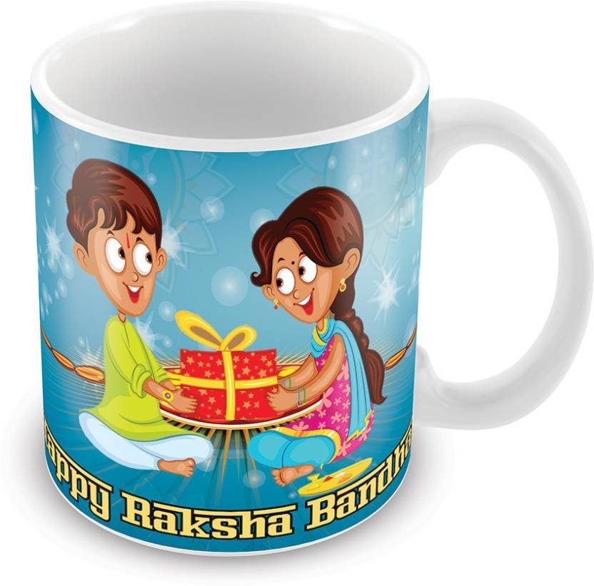 Fantaboy  Rakhi Special For Brother Sister Printed Coffee Mug