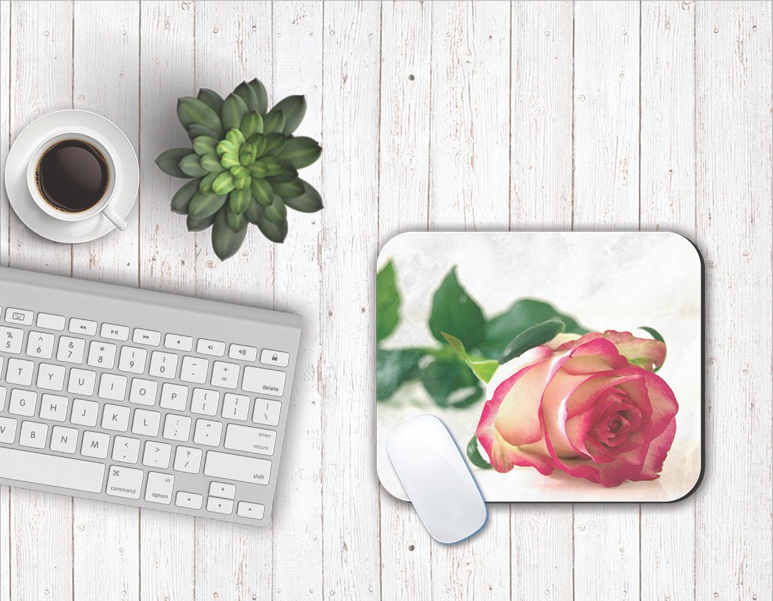 Fantaboy Sweet Rose Print Mouse Pad