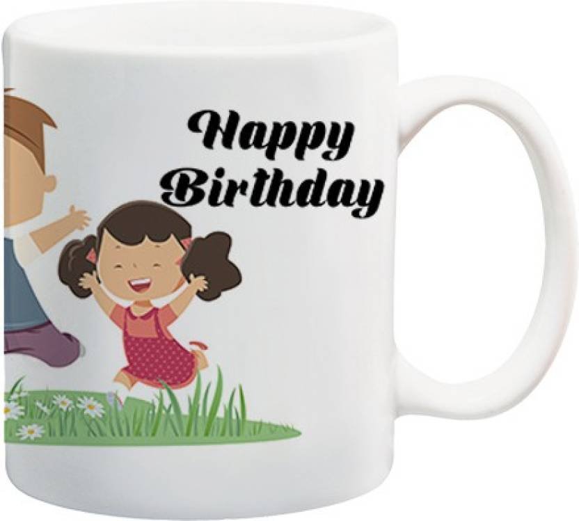 Fantaboy  Happy Birthday Being Sister And Brother Printed Coffee Mug