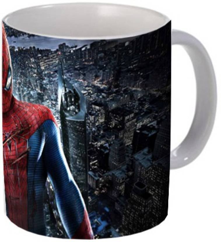 Fantaboy  Best Spiderman Printed Coffee Mug