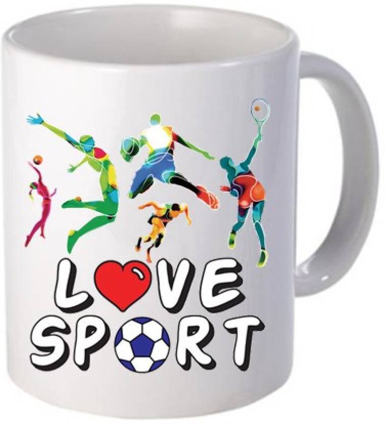 Fantaboy  Sports Lover Printed Coffee Mug