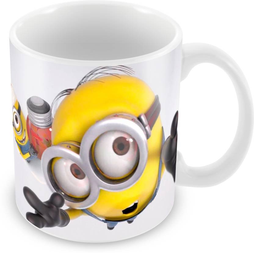 Fantaboy Yo Minnions Printed Coffee Mug